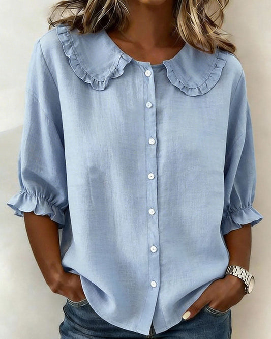 Dorothea - Lightweight Linen Shirt
