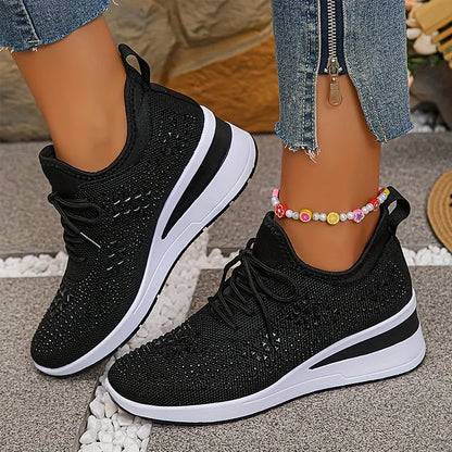 Léonie | Baskets Brillantes Confort