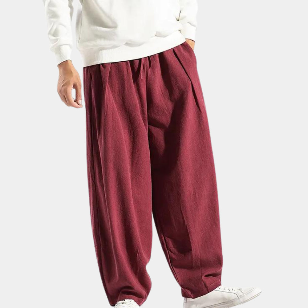 Tom Hollinger | Herren Entspannte Passform Bequeme Freizeit-Hose