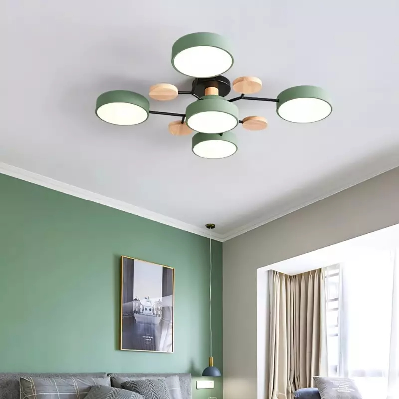 LED Lustr Moderní | Vícebodové Stropní Svítidlo