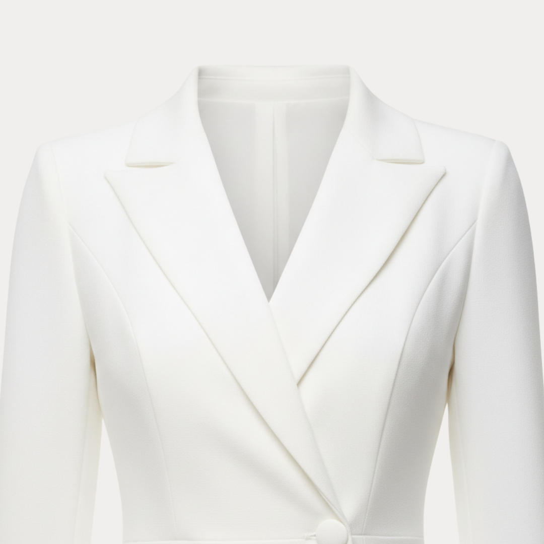 Women's Asymmetric Tailored Blazer Dress
