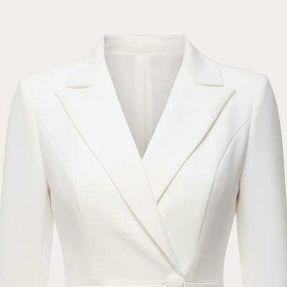 Women's Asymmetric Tailored Blazer Dress