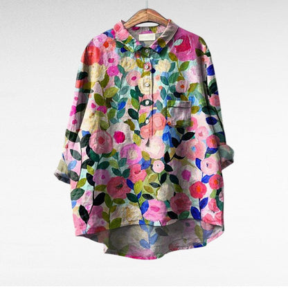 Claire | Elegant Linne Sommarblus