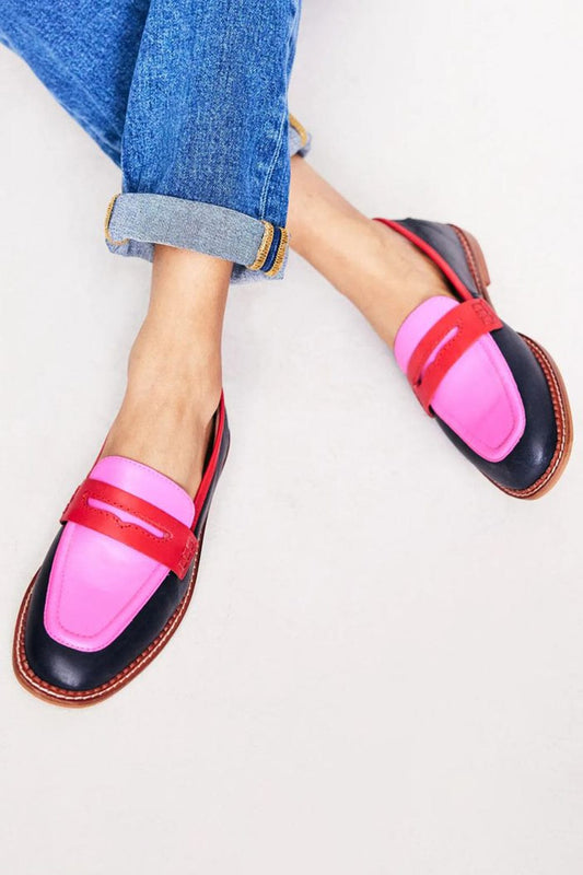 Faius Zwarte Loafers