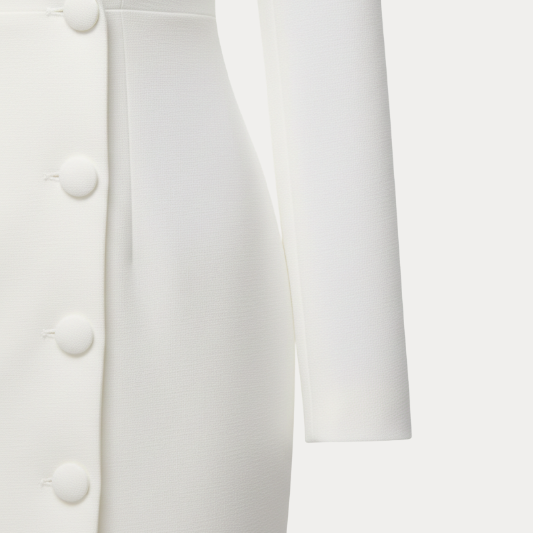 Women's Asymmetric Tailored Blazer Dress