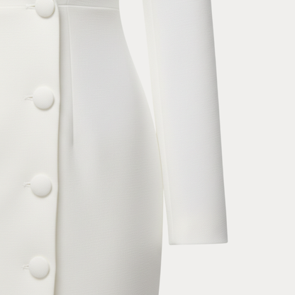 Women's Asymmetric Tailored Blazer Dress