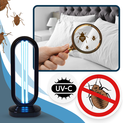 UV-C Desinfektionslampe gegen Bettwanzen und Bakterien