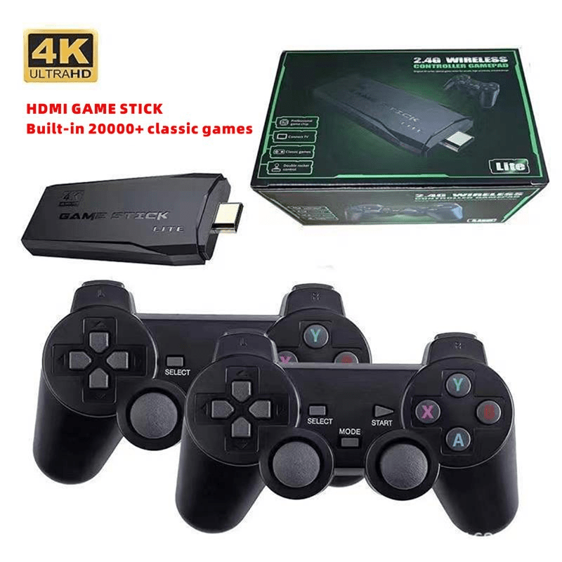 Retro Spilkonsol: 20.000 Klassikere i Fantastisk 4K Kvalitet