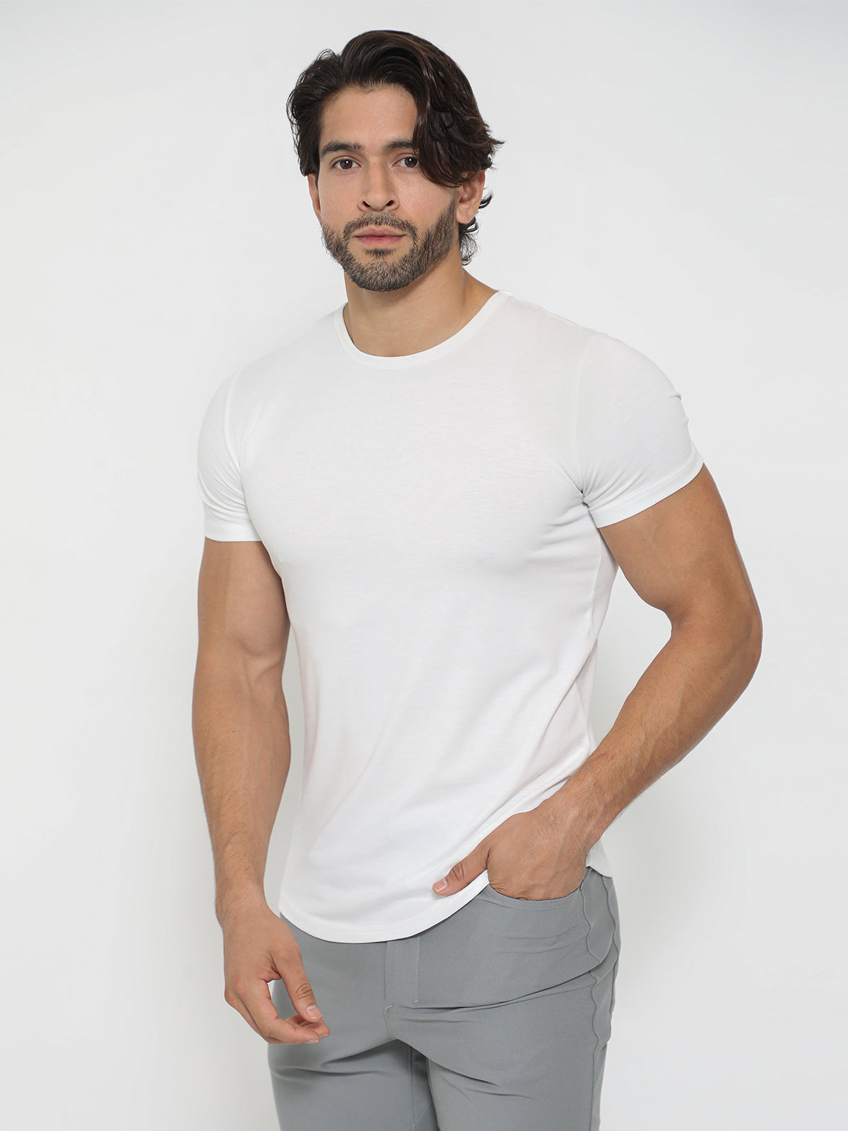 3-Pack KYAN Curved-Hem Shirt Korte Mouwen