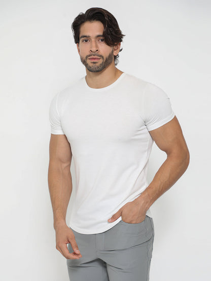 3-Pack KYAN Curved-Hem Shirt Korte Mouwen