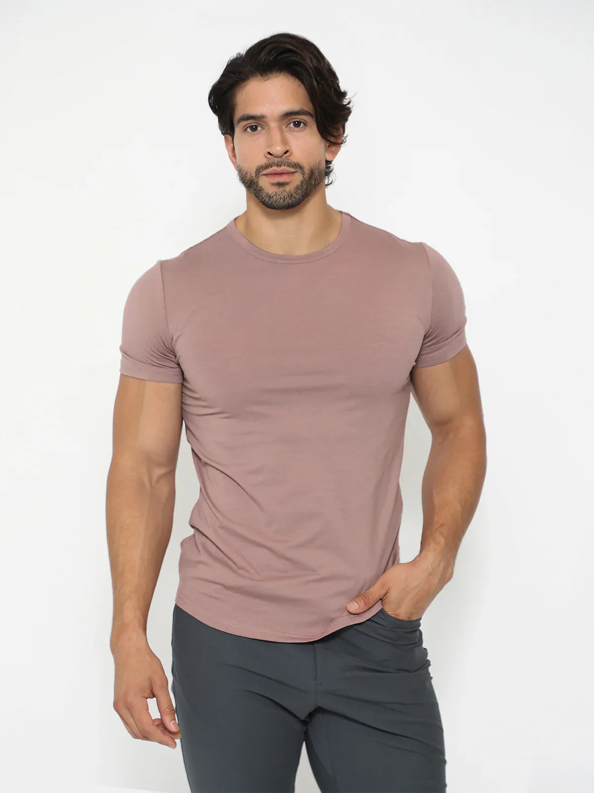 KYAN Flat-Hem Shirt Korte Mouwen