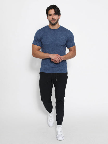 XAND Curved-Hem Shirt Korte Mouwen
