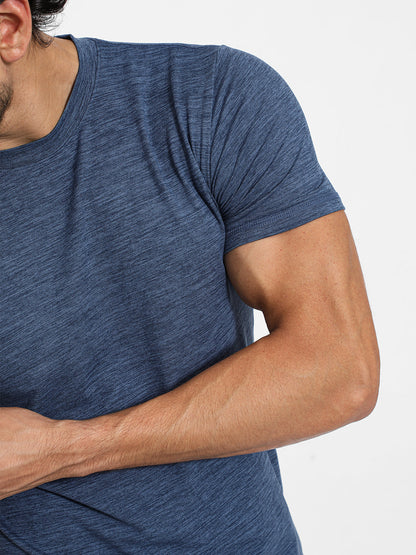 XAND Curved-Hem Shirt Korte Mouwen
