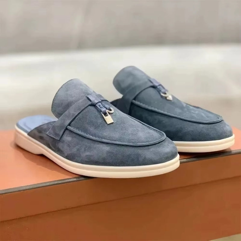 Jacob – Tassel Slip-On Shoes with Open Back | Lightweight Flexible Comfort | Easy On/Off Everyday Style