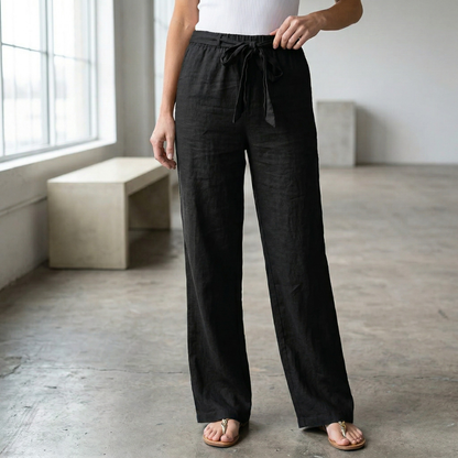 Women's Summer Linen Pants | Elegant Comfort | Light, Breathable