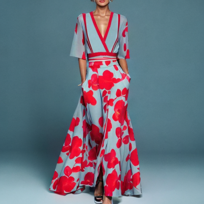 June | Embroidered Maxi Dress