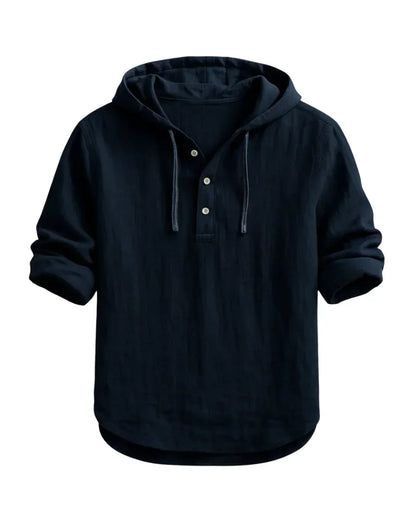 Camiseta hombre con capucha algodón transpirable – estilo moderno uso diario