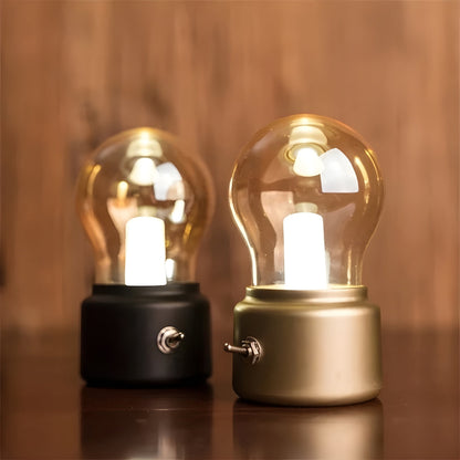 Przenośna Lampa Stołowa Retro - LumiRetro