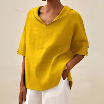 Posy - Relaxed Fit Breathable Everyday Cotton Shirt