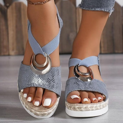 Sandales compensées pour femmes