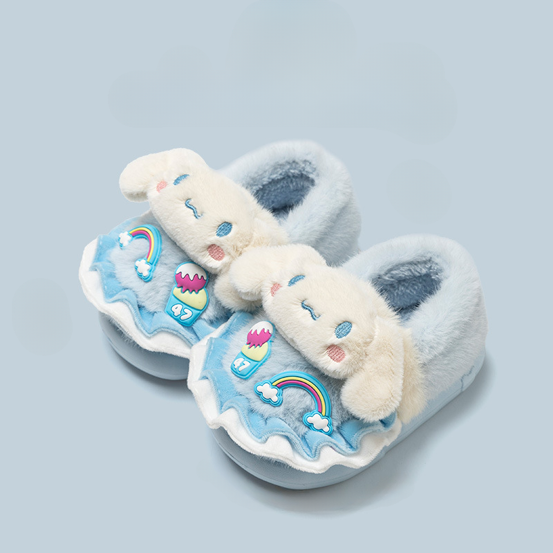 CuteCloud – Cartoon Pluche Kinder Pantoffels