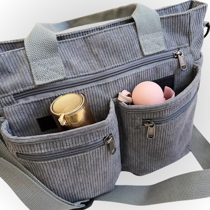 Urban Cord Tote | Schultertasche