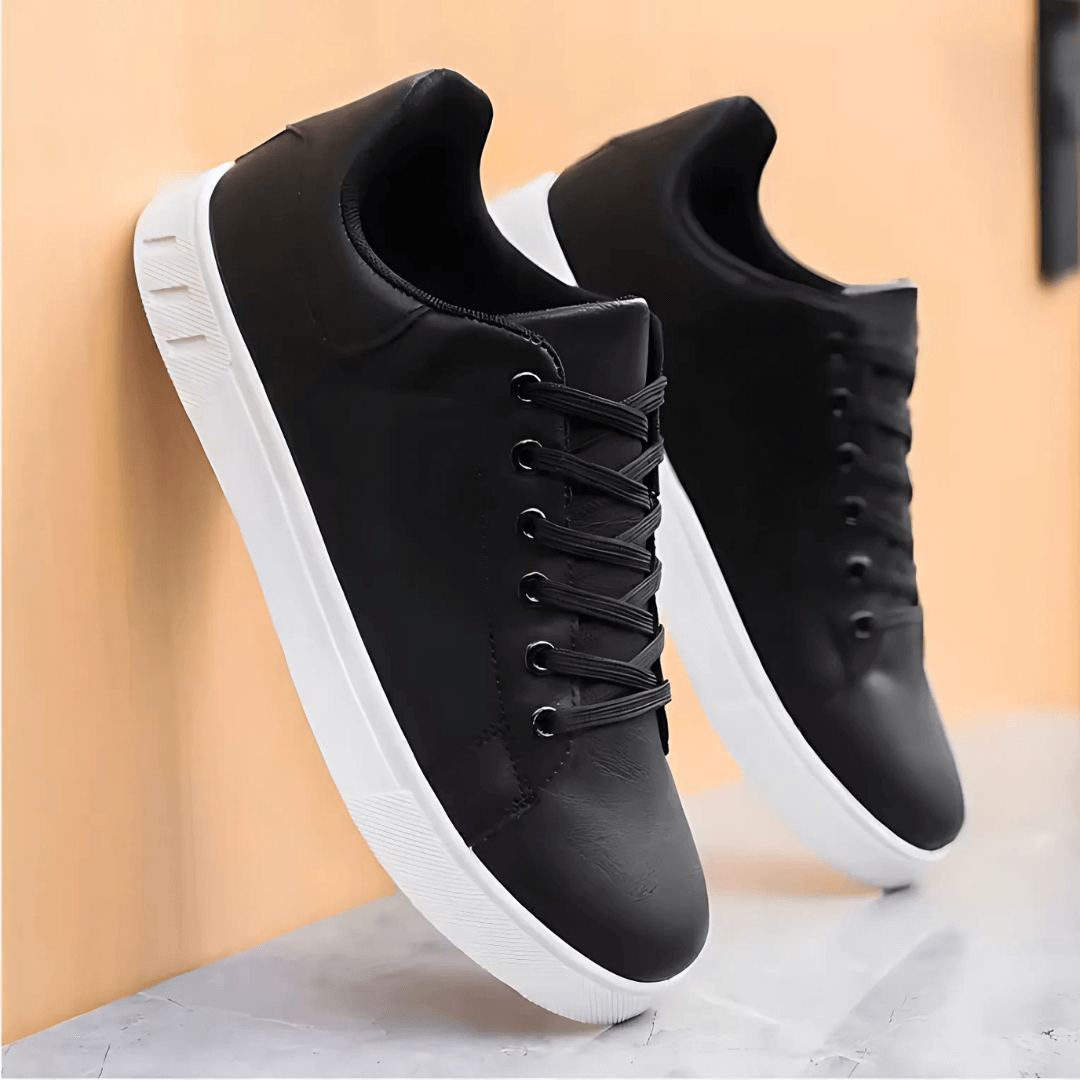 Ludion | Leder-Sneaker mit klassischem Schnürdesign