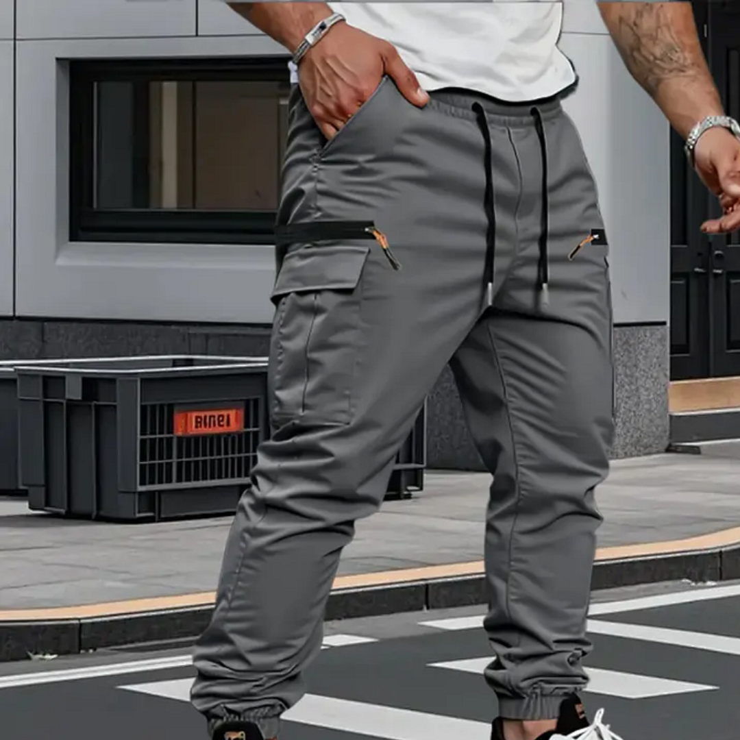 Aldric - Pantaloni cargo jogger stretch performanti