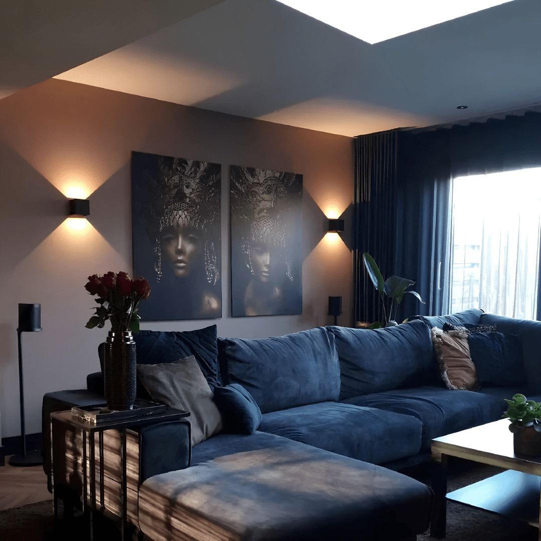 Celestis™ kabellose quadratische Wandleuchte