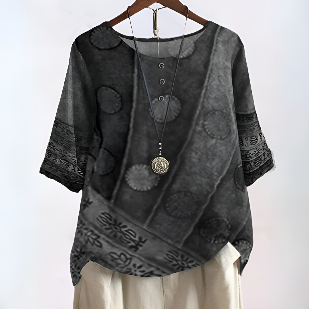 Elvoria™ - Chemise Bohémienne Douce Et Flatteuse