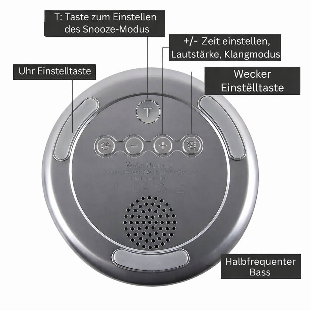 Tageslicht Wecker | Tageslichtlampe | Wake Up Light | LichtRise