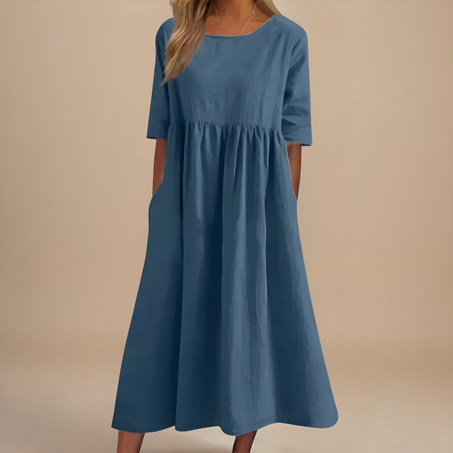 Ysoline | Flattering cotton dress