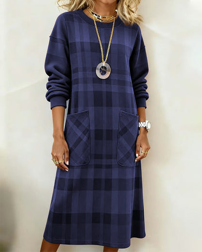 Timeless Plaid Dress