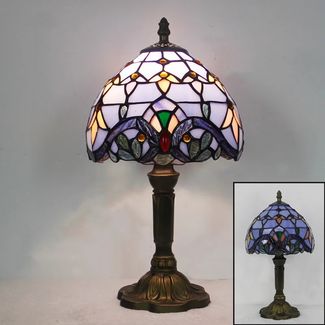 Lunavia Tiffany | Draadloze LED Tafellamp met Kleurverandering