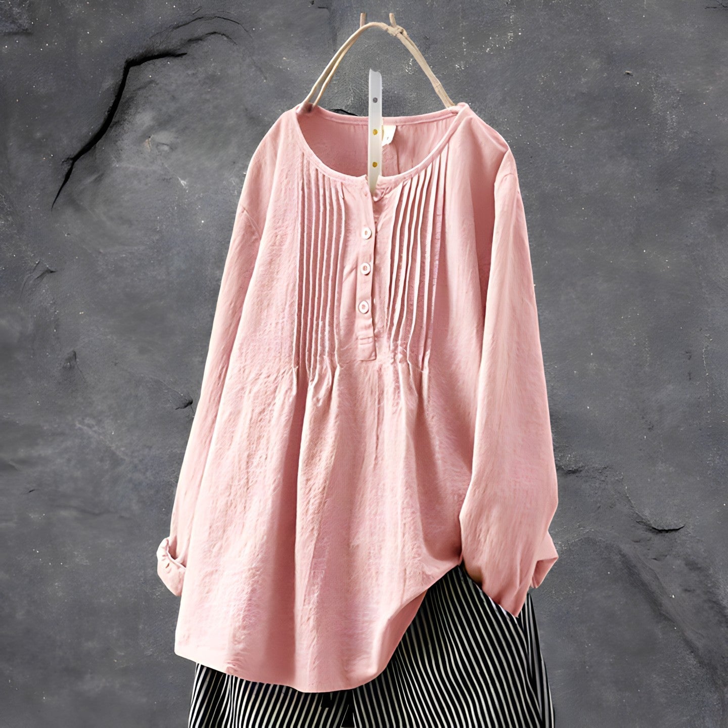 Sena – Chemise Femme Élégante à Manches Longues