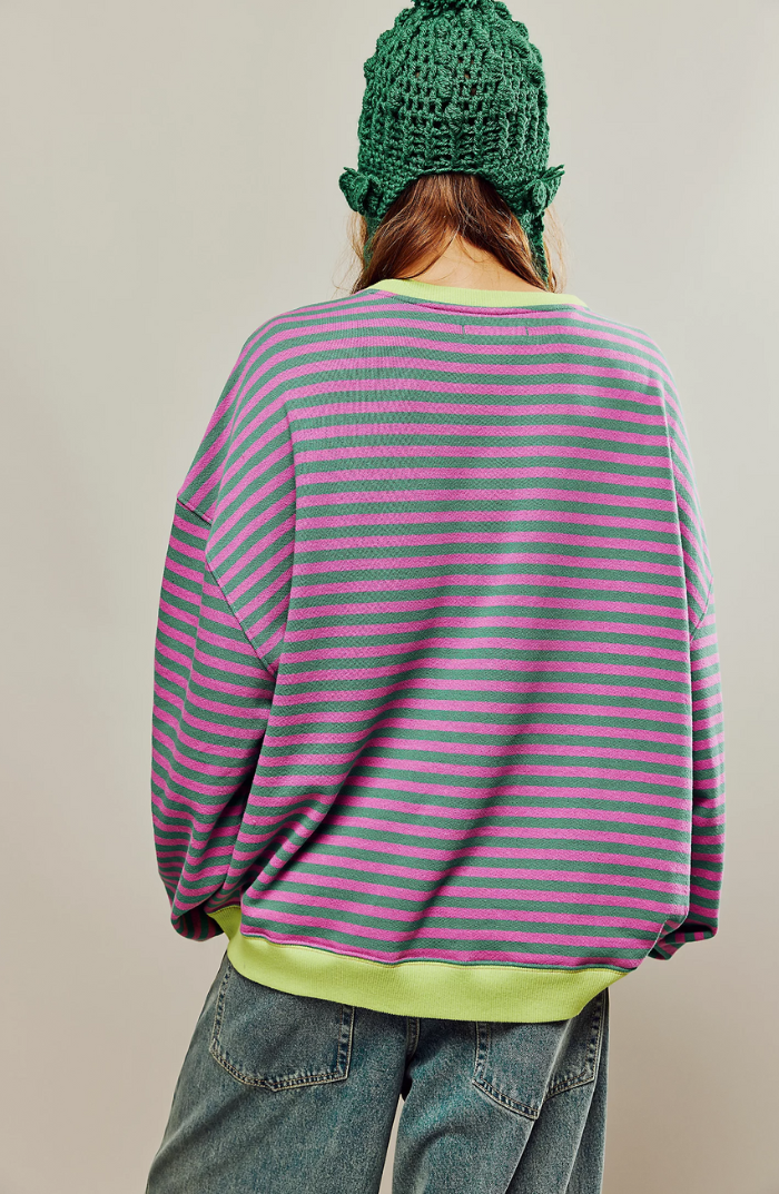 Colorful striped sweater for women | Perfect for everyday wear