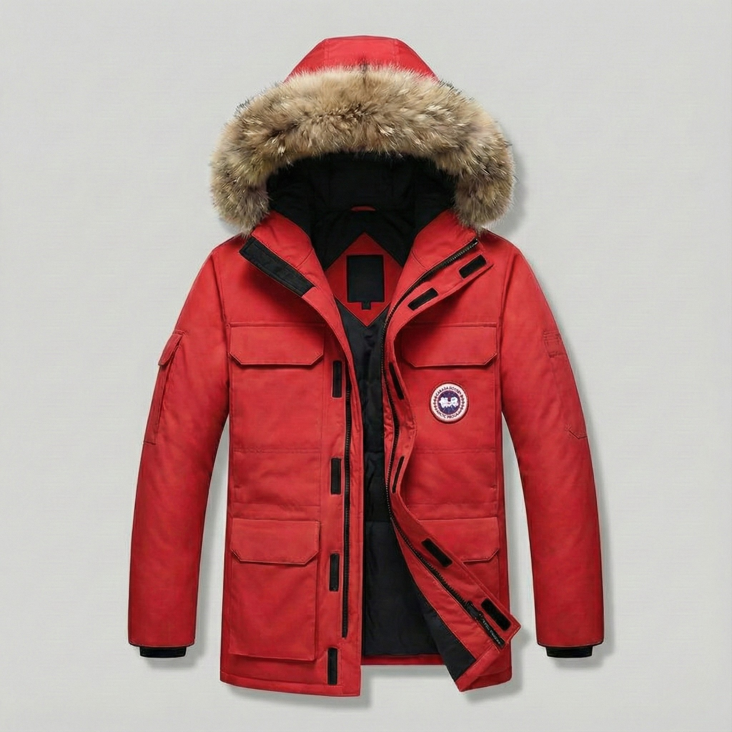 Parka da Donna Caldo e Spesso Giacca Invernale Confortevole | con Cappuccio in Pelliccia