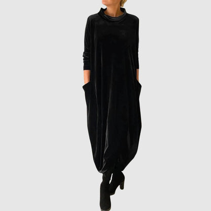 Zoé - Robe oversize à manches longues