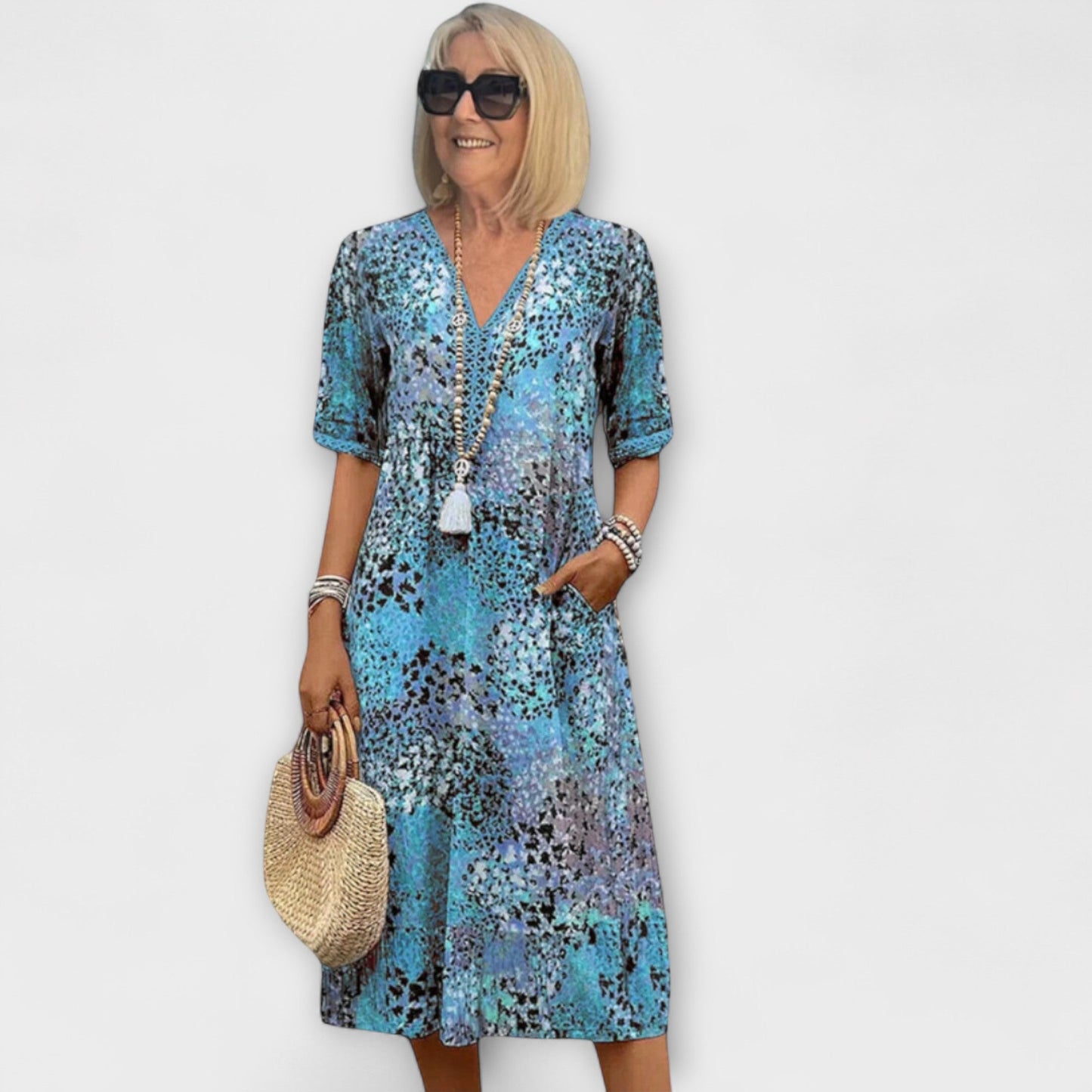 Noa | Kleid mit Blumenprint