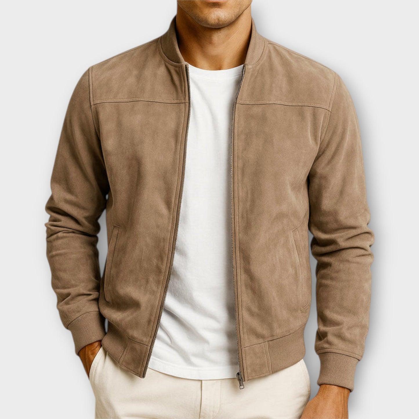 Slim Fit Bomberjacke für Herren