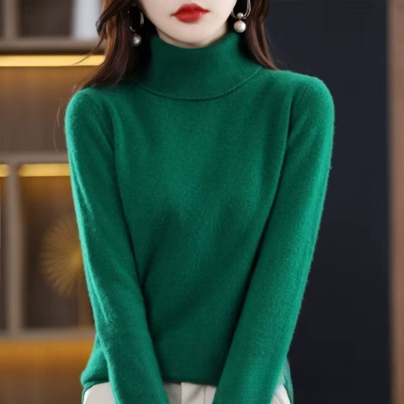 Kiara - Long sleeve sweater with turtleneck