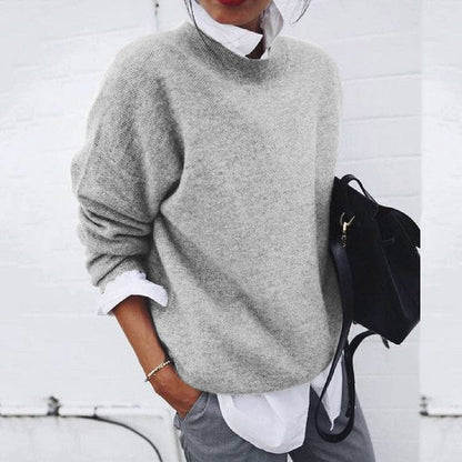 Daisy | Women Soft Round Neck Pullover sweater