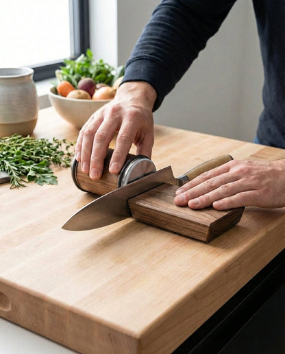 THE ROLLING EDGE | Diamond Rolling Knife Sharpener