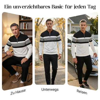 ⌛ Bare 3 dager igjen – 50 % på alt! ⏰Herre-sett: Genser med grafisk trykk og bukser