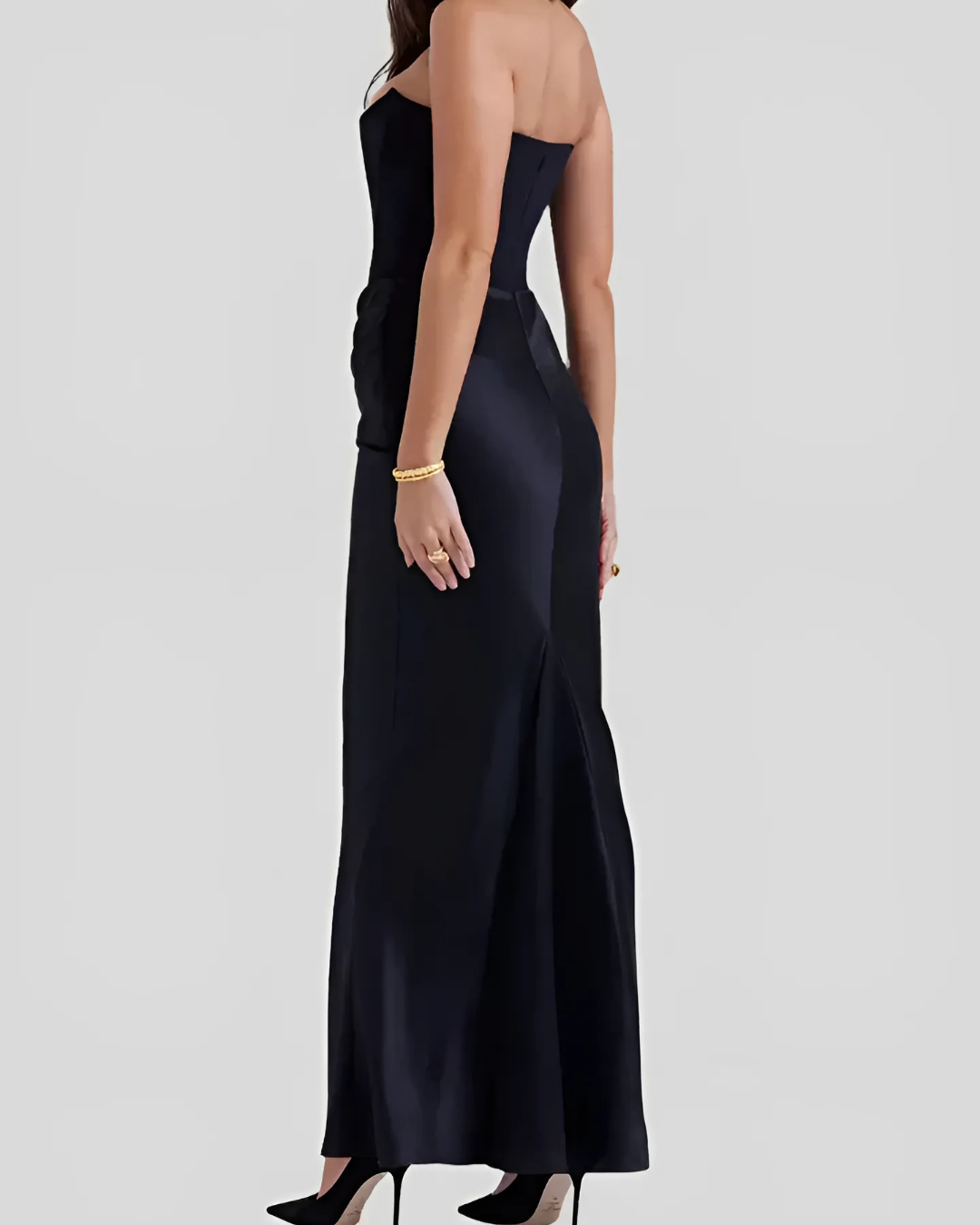 Brooklyn | Women Wedding Guest drapowany Maxi dress