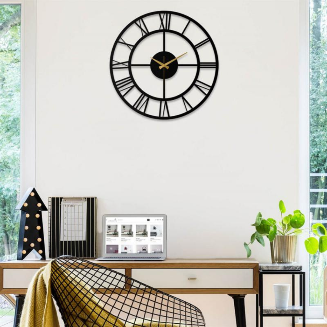 Klasyczny Zegar Ścienny do Wnętrz