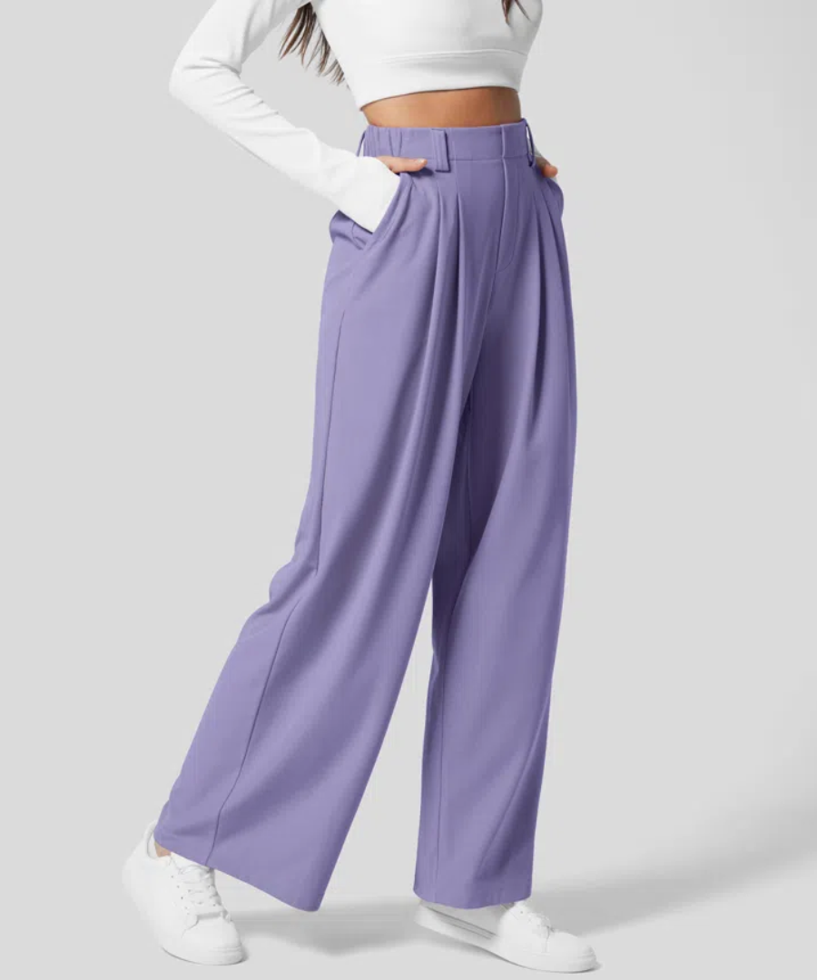 VelouraFlex™ Pants — Sculpt Your Curves with All-Day Comfort and Effortless Style