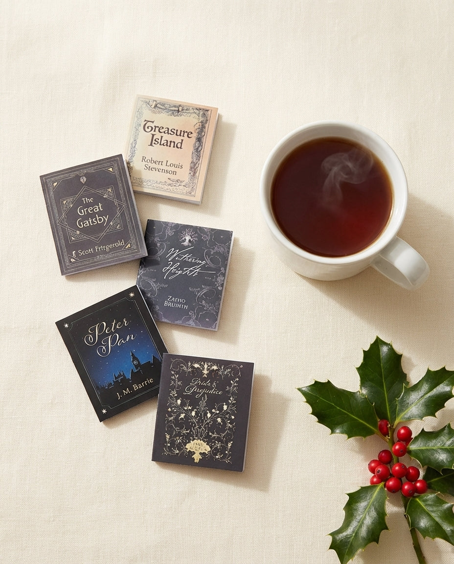 The Literary Bookshelf Countdown Calendar