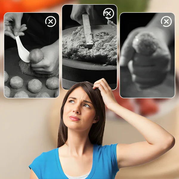 Meatballs | Even Size | Stainless Steel Kitchen Tool | Ballora