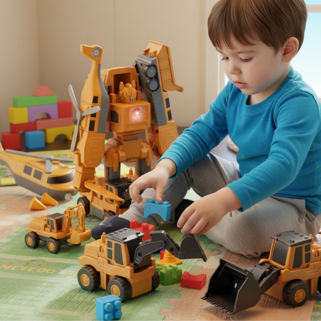 Konstruktionsspielzeug Kinder Constructo | Kreatives Bau und Lernspiel